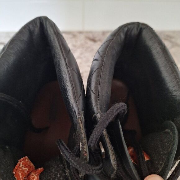 Harley-Davidson  Black logo Leather Boots size 10‎ - Picture 5 of 10